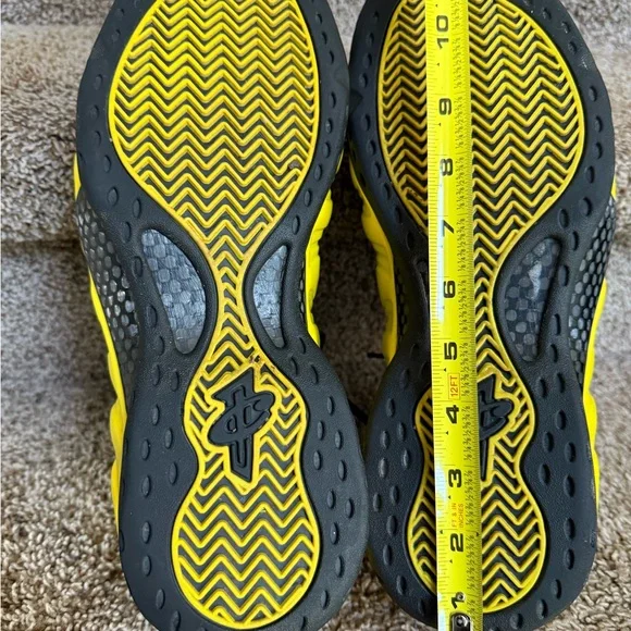 Nike Air Foamposite One “Wu Tang” Optic Yellow and Black Sneakers
